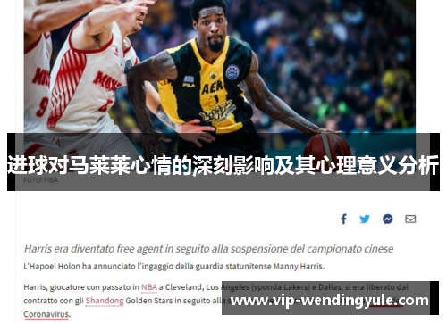 进球对马莱莱心情的深刻影响及其心理意义分析 进球对马莱莱心情的深刻影响及其心理意义分析